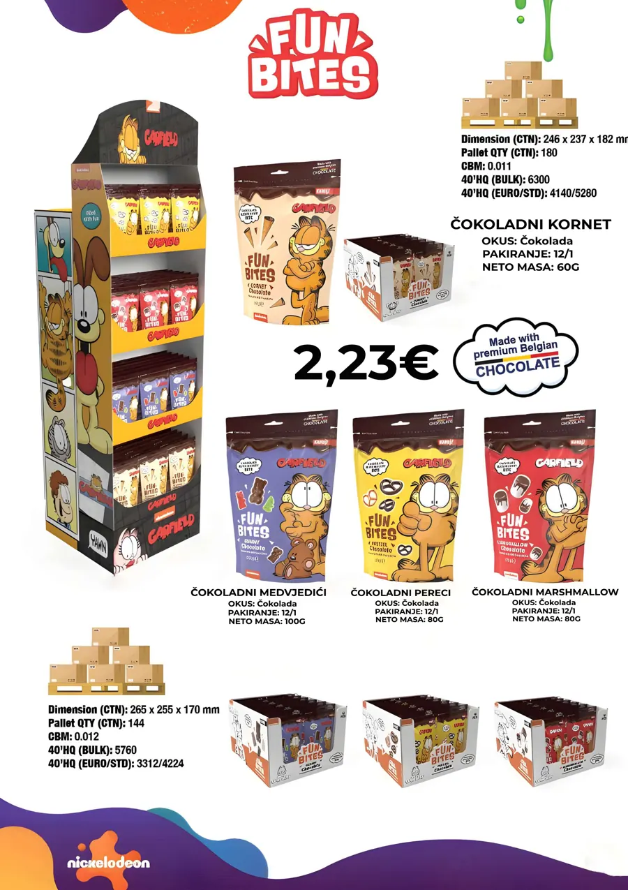 Čokoladni kornet 60 g
