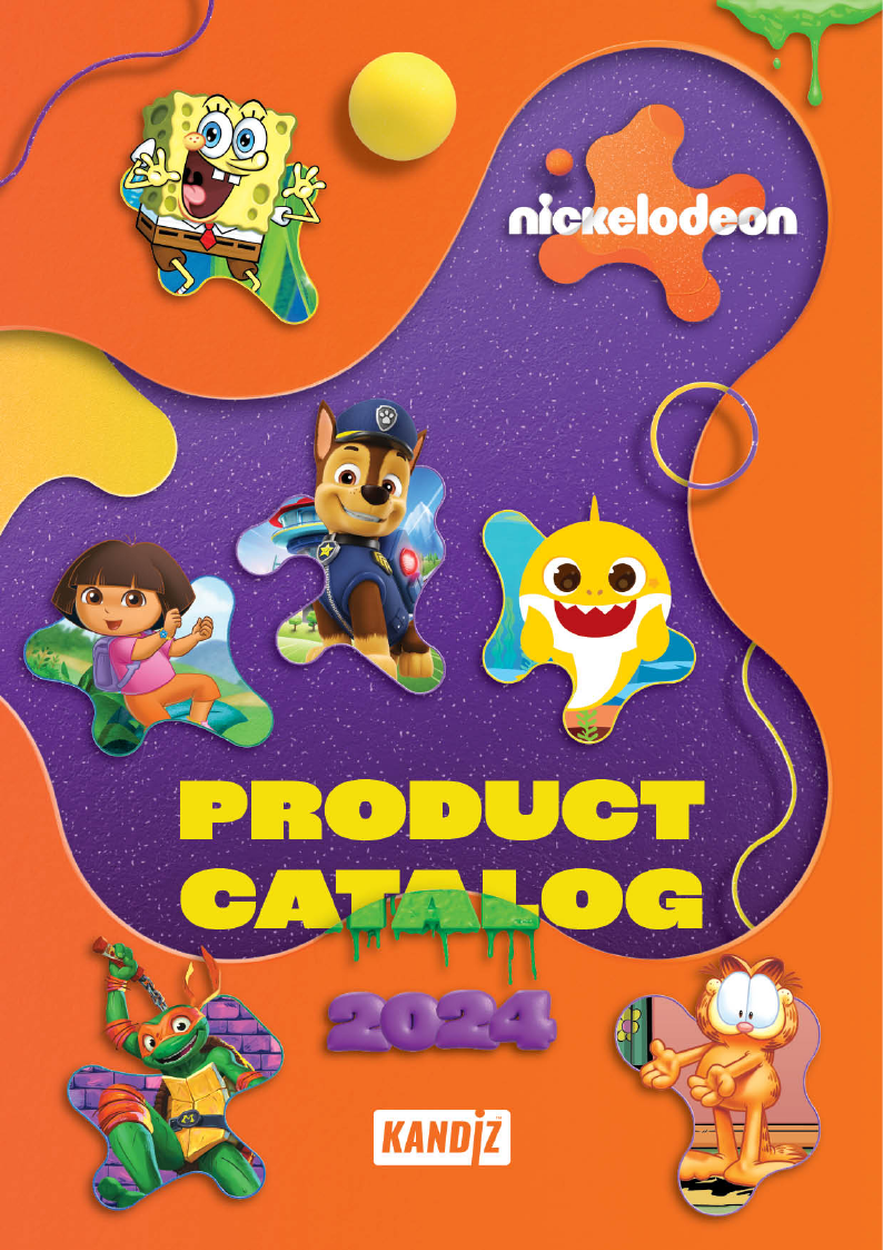 Naslovnica kataloga Kandiz x Nickelodeon Q2 2024