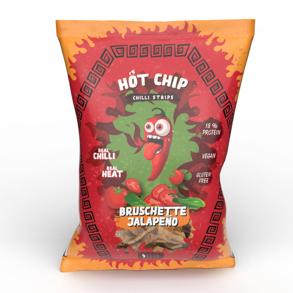 HOT CHIP Strips Bruschette Jalapeno